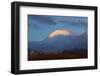 Sunset on Mt. Ngauruhoe, Tongariro National Park, Central Plateau, North Island, New Zealand-David Wall-Framed Photographic Print