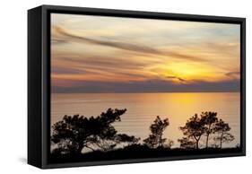 Sunset on Ocean, La Jolla, California, USA-Jaynes Gallery-Framed Stretched Canvas