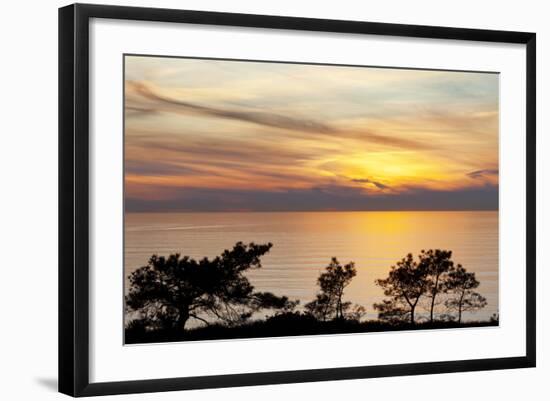 Sunset on Ocean, La Jolla, California, USA-Jaynes Gallery-Framed Photographic Print