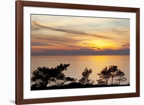 Sunset on Ocean, La Jolla, California, USA-Jaynes Gallery-Framed Photographic Print