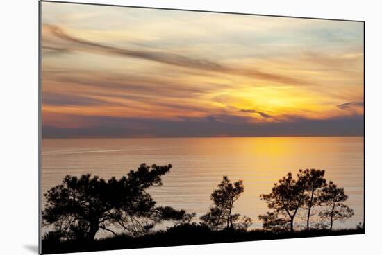 Sunset on Ocean, La Jolla, California, USA-Jaynes Gallery-Mounted Photographic Print
