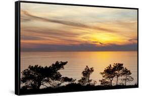 Sunset on Ocean, La Jolla, California, USA-Jaynes Gallery-Framed Stretched Canvas