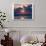 Sunset on Ocean-null-Premium Giclee Print displayed on a wall