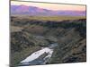 Sunset on Owyhee River, Bull Run Mountains, Nevada, USA-Scott T. Smith-Mounted Photographic Print