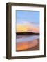 Sunset on Papohaku Beach, Molokai Island, Hawaii, USA-Christian Kober-Framed Photographic Print