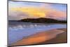 Sunset on Papohaku Beach, Molokai Island, Hawaii, USA-Christian Kober-Mounted Photographic Print