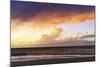 Sunset on Papohaku Beach, Molokai Island, Hawaii, USA-Christian Kober-Mounted Photographic Print