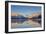 Sunset on Peaks Reflect Nto Lake Mcdonald in Glacier NP, Montana, Usa-Chuck Haney-Framed Photographic Print