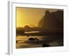 Sunset on Point of Arches, Olympic National Park, Washington, USA-Adam Jones-Framed Photographic Print