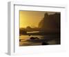 Sunset on Point of Arches, Olympic National Park, Washington, USA-Adam Jones-Framed Photographic Print