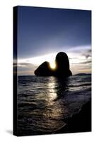 Sunset on Pranang Beach, Railay, Thailand-Dan Holz-Stretched Canvas