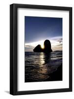 Sunset on Pranang Beach, Railay, Thailand-Dan Holz-Framed Photographic Print