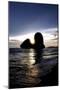 Sunset on Pranang Beach, Railay, Thailand-Dan Holz-Mounted Photographic Print