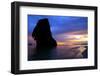 Sunset on Pranang Beach, Railay, Thailand-Dan Holz-Framed Photographic Print