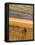 Sunset on Puerto Vallarta Beach, Puerto Vallarta, Jalisco, Mexico, North America-Michael DeFreitas-Framed Stretched Canvas