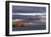 Sunset on rocky outcropping, Espanola Island, Galapagos Islands, Ecuador.-Adam Jones-Framed Photographic Print