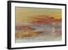 Sunset on Rouen-JMW Turner-Framed Giclee Print