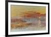 Sunset on Rouen-JMW Turner-Framed Giclee Print