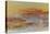 Sunset on Rouen-JMW Turner-Stretched Canvas