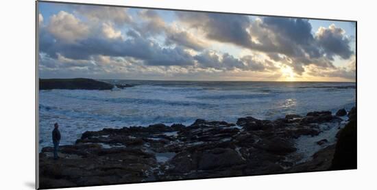 Sunset on Rugged California Coast-Anna Miller-Mounted Photographic Print