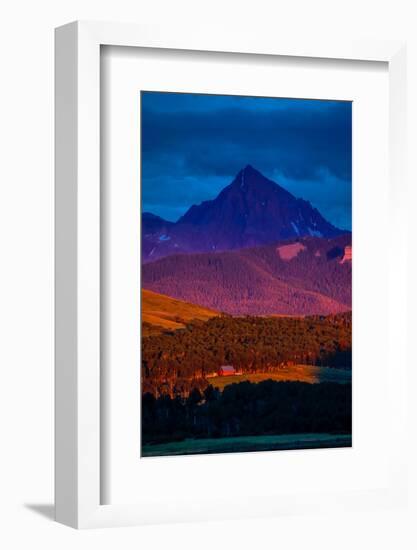 Sunset on San Juan Mountains, Colorado, USA on San Juan Mountains, Colorado, USA-null-Framed Photographic Print