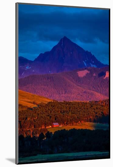 Sunset on San Juan Mountains, Colorado, USA on San Juan Mountains, Colorado, USA-null-Mounted Photographic Print