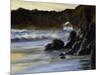 Sunset on Santa Cruz-Barbara Chenault-Mounted Art Print