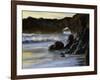 Sunset on Santa Cruz-Barbara Chenault-Framed Art Print