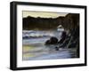 Sunset on Santa Cruz-Barbara Chenault-Framed Art Print