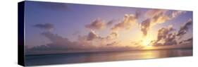 Sunset on Seven Mile Beach, Cayman Islands-null-Stretched Canvas