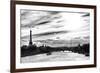 Sunset on the Alexander III Bridge - Eiffel Tower - Paris-Philippe Hugonnard-Framed Photographic Print