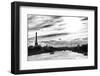 Sunset on the Alexander III Bridge - Eiffel Tower - Paris-Philippe Hugonnard-Framed Photographic Print