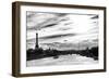 Sunset on the Alexander III Bridge - Eiffel Tower - Paris-Philippe Hugonnard-Framed Photographic Print