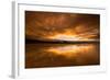 Sunset on the Beach at Bamburgh, Northumberland England UK-Tracey Whitefoot-Framed Photographic Print