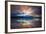 Sunset on the Beach at Bamburgh, Northumberland England UK-Tracey Whitefoot-Framed Photographic Print