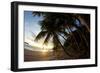 Sunset on the Beach in Costa Rica Makes for a Very Pleasant Walk. Playa Espadilla, Costa Rica-Adam Barker-Framed Photographic Print