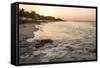 Sunset on the Beach in Mancora, Peru, South America-Michael DeFreitas-Framed Stretched Canvas
