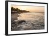 Sunset on the Beach in Mancora, Peru, South America-Michael DeFreitas-Framed Photographic Print