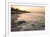 Sunset on the Beach in Mancora, Peru, South America-Michael DeFreitas-Framed Photographic Print