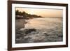 Sunset on the Beach in Mancora, Peru, South America-Michael DeFreitas-Framed Photographic Print