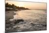 Sunset on the Beach in Mancora, Peru, South America-Michael DeFreitas-Mounted Photographic Print