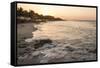 Sunset on the Beach in Mancora, Peru, South America-Michael DeFreitas-Framed Stretched Canvas