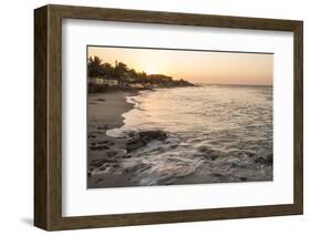 Sunset on the Beach in Mancora, Peru, South America-Michael DeFreitas-Framed Photographic Print