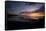 Sunset on the Beach-dilsiz-Framed Stretched Canvas