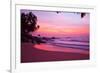 Sunset on the Beach-ZoomTeam-Framed Photographic Print