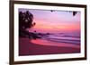 Sunset on the Beach-ZoomTeam-Framed Photographic Print