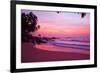 Sunset on the Beach-ZoomTeam-Framed Photographic Print