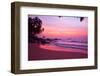 Sunset on the Beach-ZoomTeam-Framed Photographic Print