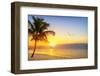 Sunset on the Beach-vent du sud-Framed Photographic Print