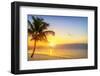 Sunset on the Beach-vent du sud-Framed Photographic Print